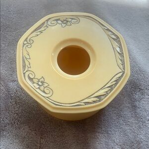 Vintage Engraved Celluloid Ivory Victorian Style Hair catcher